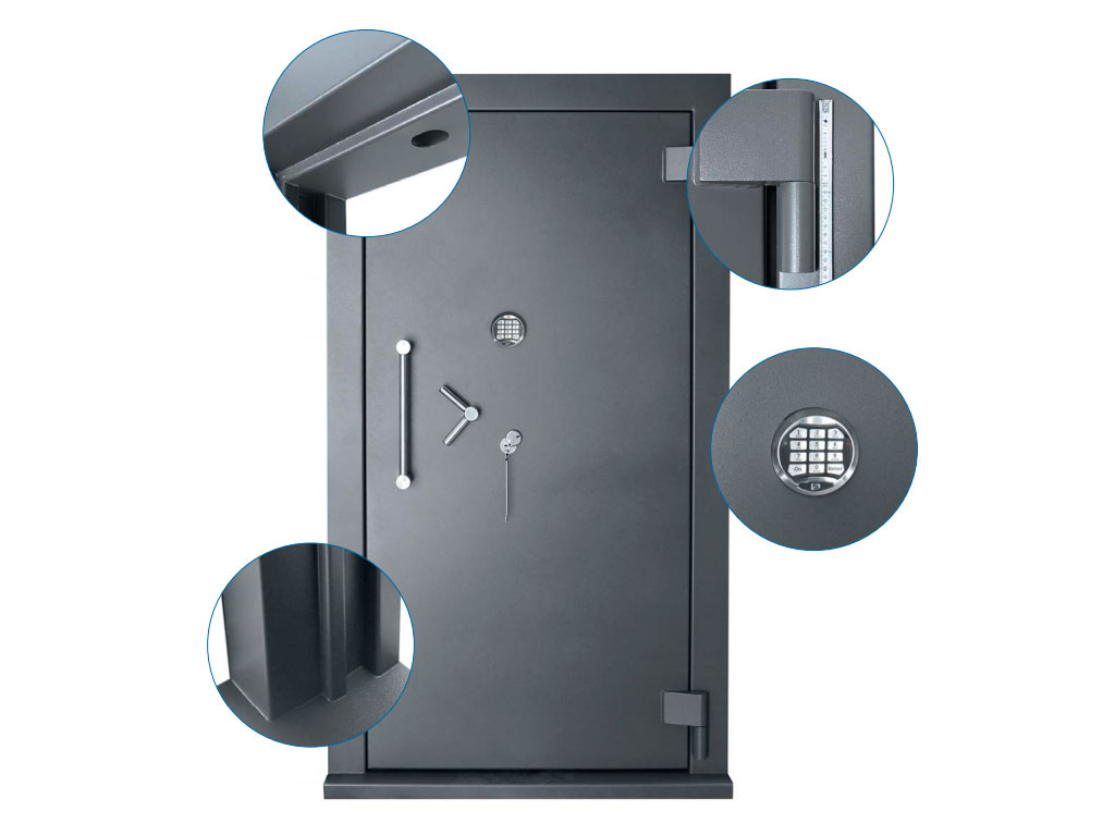 Vault doors AVD (burglary resistance, grade III, V)